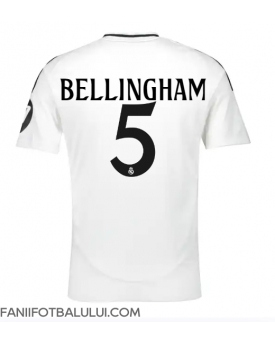 Real Madrid Jude Bellingham #5 Tricou Fotbal Replică 2024-25 Barbati Acasa